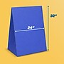 Flipside Flip Chart Stand, Tabletop, 24" x 33", Blue, 4/Carton (30500-4)~#|#~A19ADFF7-A16E-4122-92B1719F588BD607_sc7