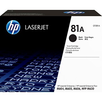 HP 81X 黒(大容量)トナーカートリッジ CF281X HP 81X (CF281X Compatible) Black Toner - Top-Rated LaserJet