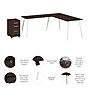 Bush Business Furniture Vista 72"W L Shaped Desk with Mobile File Cabinet, Black Walnut (VST007BWSU)~#|#~A1A0CFEA-9711-4022-8028324F4520D6A8_sc7
