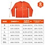 Chill-Its 6689 High Visibility Long Sleeve T-Shirt, Orange, X-Large (12180)~#|#~A1A42CDA-1B26-46A2-BF8983ACC212ECA3_sc7