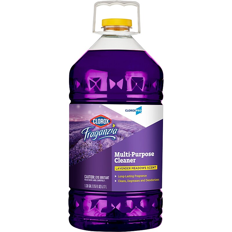 CloroxPro Clorox Fraganzia Multi-Purpose Cleaner, Lavender Meadows Scent, 175 fl oz. (60614) image 1