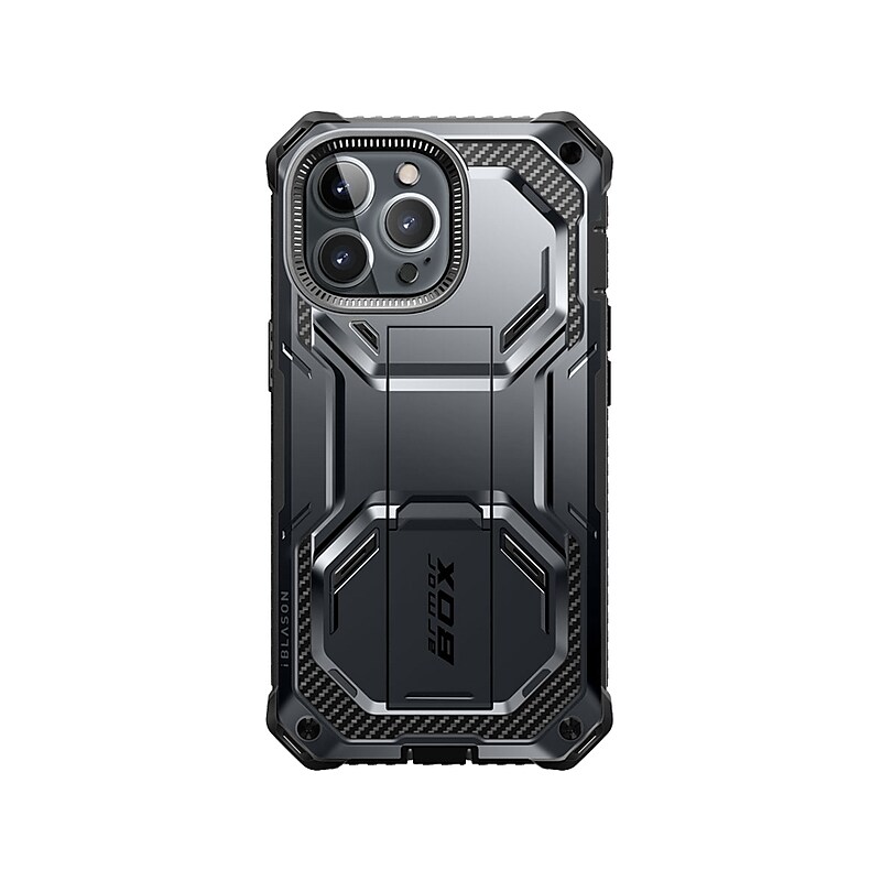 i-Blason Armorbox Black Rugged Case for iPhone 14 Pro (iPhone2022Pro-6.1-Armorbox-SP-Black) image 1