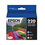 Epson T220 Cyan/Magenta/Yellow Standard Yield Ink Cartridge, 3/Pack (T220520-S)~#|#~A1A91AC7-1627-4FAC-B200BF499B65D4DF_sc7