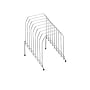 Staples Metal Incline Sorter, Chrome (10853)~#|#~A1AE8F5F-B5ED-41BB-991FA57EB65E0BB2_sc7