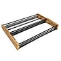 Household Essentials Bamboo Folding Clothes Drying Rack, Tan (HE1201)~#|#~A1AF0043-39BC-40EB-A82849775D00773D_sc7
