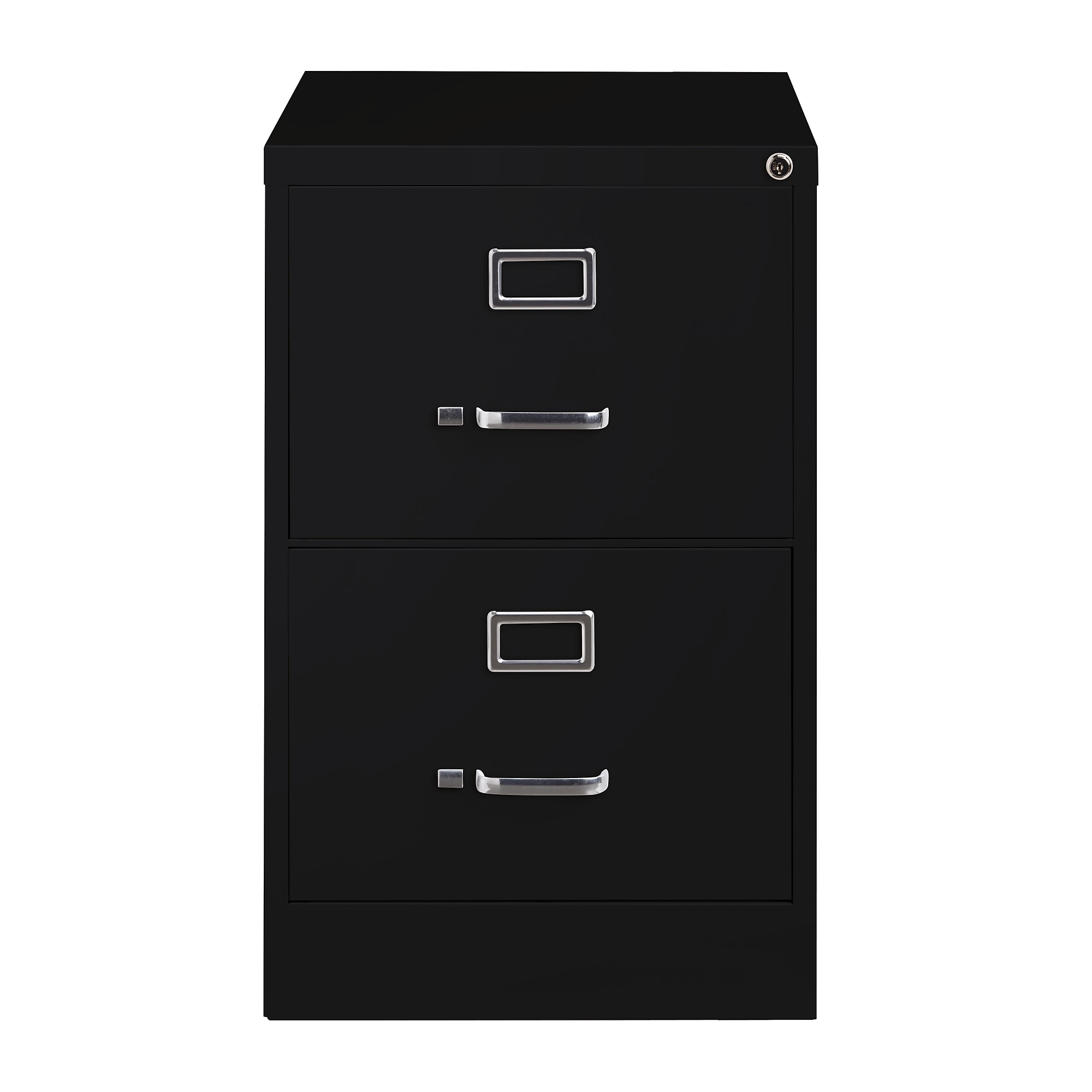 Hirsh Commercial 2-Drawer Vertical File Cabinet, Legal Size, Lockable, 28.375″H x 18″W x 26.5″D, Black (14103) Sansujyuku sansujyuku.com