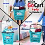 Dbest Bigger GoCart Rolling Basket, Teal (01-682)~#|#~A1C38214-1FA9-4DFF-8B4CF23BFE2F5C7A_sc7