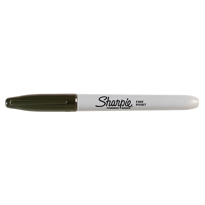 Sharpie Permanent Marker, Fine Tip, Black (30051) image 1