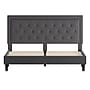 Flash Furniture Roxbury Tufted Upholstered Platform Bed in Dark Gray Fabric, King (SLBK5KDG)~#|#~A1CC0D71-9F47-4340-9DA32DEBE853E54E_sc7