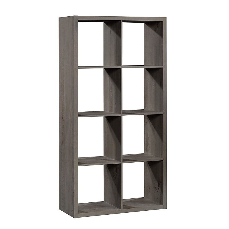 Sauder Select 58"H 8-Shelf Cube Organizer, Mystic Oak (431286) image 1