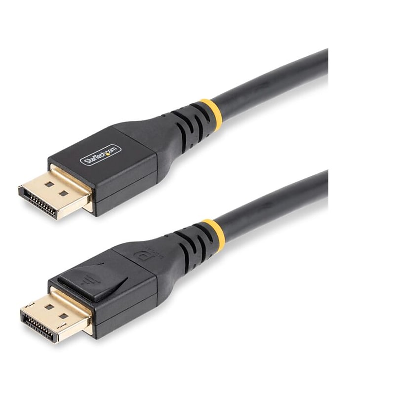 StarTech 50' Display Port to Display Port Audio/Video Cable, Male to Male, Black (DP14A-15M-DP-CABLE) image 1