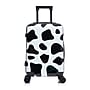 InUSA Prints 20" Hardside Suitcase, 4-Wheeled Spinner, TSA Checkpoint Friendly, Cow Animal Print (IUAPC00S-COW)~#|#~A1CECA83-633F-4D92-A6A47587E2034B20_sc7
