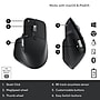 Logitech MX Master 3S Wireless Ergonomic Optical Mouse, Black (910-006556)~#|#~A1D8EAFD-840C-469A-9DA27B3EA1BD3BC2_sc7