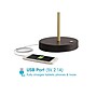 OttLite Adapt LED Desk Lamp, 22", Black/Brushed Brass (CS01B19-SHPR)~#|#~A1E3C1DD-02CE-4EDB-BE264FCE19E0602D_sc7