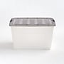 Iris 53 Quart Stack and Pull Plastic Latching Storage Bin, Clear (500211)~#|#~A1E66A00-8F2A-4945-BAB55C17278DC900_sc7