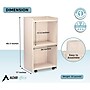 AdirOffice 46" Portable Lectern, White (661-07-WHI)~#|#~A1E6D912-3A2E-479C-8EA5E5C7926FD78D_sc7