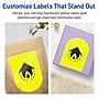 Avery Arched Laser/Inkjet Multipurpose Labels, 4.75" x 3.5", Neon Yellow (160/Box)~#|#~A1E74133-2579-4048-95A0F0D041C94292_sc7