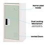 AdirOffice 72"H 3-Tier Misty Green Storage Locker (ADI629-203-MGRN-DL)~#|#~A1E77EC5-65AB-44DD-BCAD9A30C5BE6189_sc7