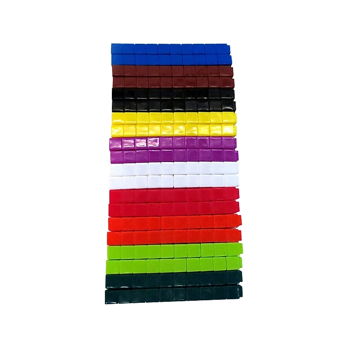 hand2mind UniLink Linking Cubes, 500/Set (46484) | Staples