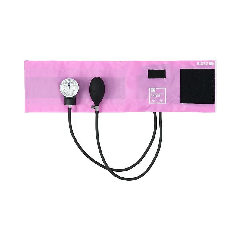 Medline Compli-Mates Handheld Aneroid Sphygmomanometers, Orchid (MDS9109) image 1