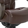 La-Z-Boy Delano Ergonomic Leather Executive Big & Tall Chair, 400 lb. Capacity, Chocolate Brown/Gray (CHR10045C)~#|#~A1EFFFC7-8FC9-4E2C-95E7563A16CABBF6_sc7