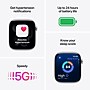 Apple Watch Series 11 GPS + Cellular Smartwatch, 46mm, Gold Titanium Case with Light Blush Sport Band, Small/Medium (MFD54LW/A)~#|#~A1F48E22-2F3A-41C9-BC8F59394B27DC23_sc7