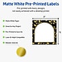 Avery Square Laser/Inkjet Multipurpose Labels, 3" x 3", White, 60/Pack (19479370829)~#|#~A1F809DB-93A7-42FA-A86CD9A0928CCD5F_sc7