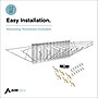AdirOffice Steel Hanging Wall File, For Blueprint & Large-Format Files, White (617-WHI-KIT1)~#|#~A1F89AFD-EEE3-4EF2-BF227C156B92380C_sc7