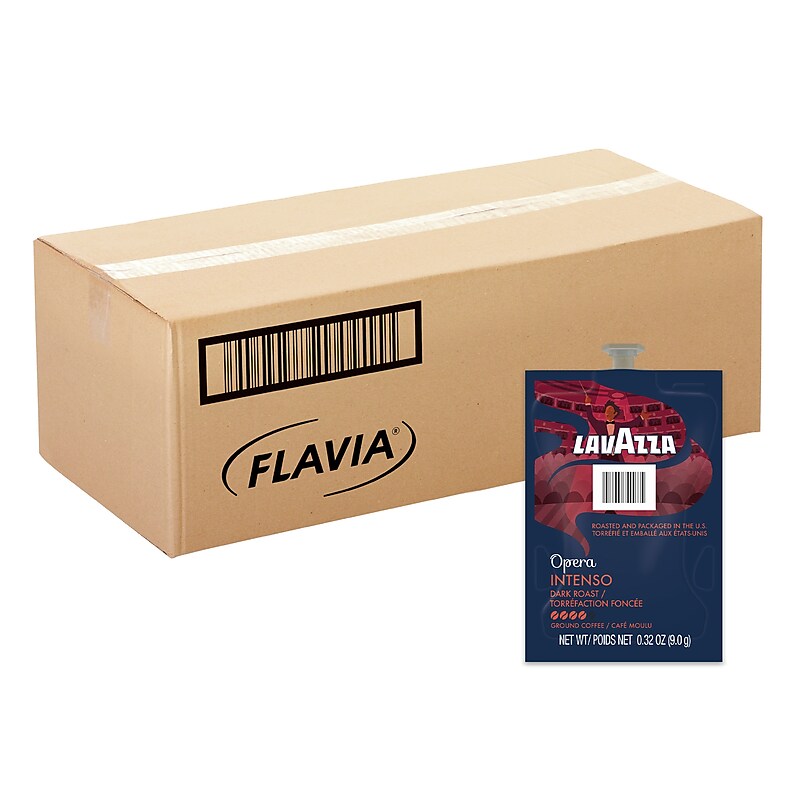 Lavazza Opera Intenso Coffee Flavia Freshpacks, Dark Roast, 76/Carton (MDR01041) image 1