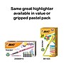 BIC Brite Liner Stick Highlighters, Chisel Tip, Assorted Colors, Dozen (BL11-AST)~#|#~A1FB2D37-2B30-495F-B0D52817FDB62F5D_sc7