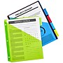 Avery Big Tab Insertable Plastic Divider, 5 Tabs, Multicolor, 1 Set (11902)~#|#~A1FB6FC9-5EEC-42B9-90A8FE5498FEA61B_sc7