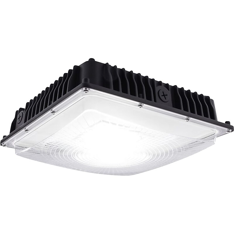 Stonco, Garage and Canopy DualSelect LED Ceiling Lamp, Bronze (911401872181) image 1
