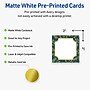 Avery Gold-Teal Berries Matte Blank Card, White, 120/Pack (S00-FF7)~#|#~A202CC10-B16B-4BF9-9C3063910A8148ED_sc7