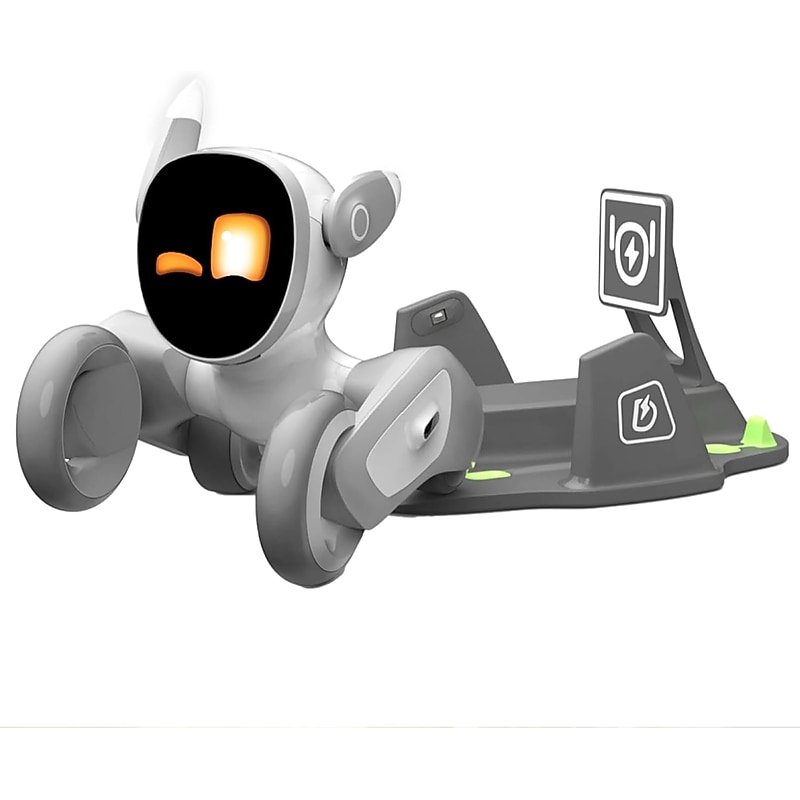 Loona Premium Petbot, White/Gray (KEY-LOONA-01) image 1