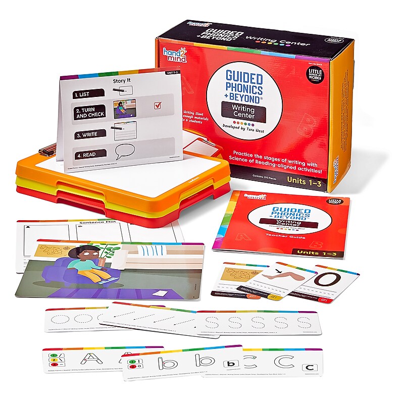 hand2mind Guided Phonics + Beyond Writing Center, Units 1-3 (96976) image 1