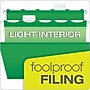 Pendaflex Ready-Tab Premium Reinforced Hanging File Folder, 5-Tab, Letter, Bright Green, 25/Box (42626)~#|#~A207A3AB-FC64-4181-BD72D711321749BD_sc7