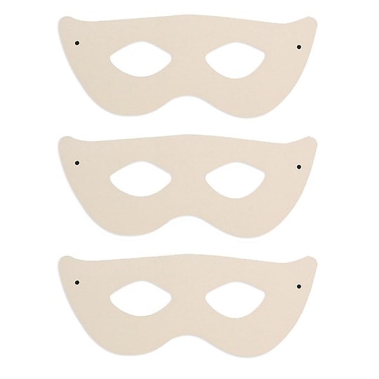 S&S Cardstock Half Masks, 24/Pack (PE1330)~#|#~A20B7723-2652-4A90-B90432F245FC4610_sc7