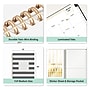 2027 Blue Sky Day Designer 8" x 10" Daily Planner, Black/White (161647)~#|#~A20E3362-F851-4EB8-B057B34DFAD93EC9_sc7