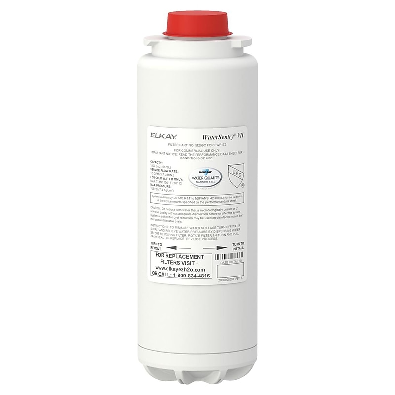 Elkay WaterSentry VII Replacement Filter Cartridge (51299C) image 1