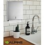 Alpine Industries Centerpull Paper Towel Dispenser, Stainless Steel, 2/Pack (480-2PK)~#|#~A20FE3FA-0E9E-47E5-AB2CC2F4E9BC5353_sc7
