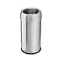 HLS Commercial Stainless Steel Trash Can with Open Lid, 16-Gallon, Silver (HLS16STR)~#|#~A212C90A-576E-4979-B7B10BF5C0A553D1_sc7