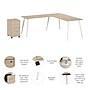 Bush Business Furniture Vista 72"W L Shaped Desk with Mobile File Cabinet, Natural Elm (VST007NESU)~#|#~A213FBBD-245B-4BA9-9FACE912F7756D8F_sc7