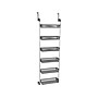 Household Essentials 6-Shelf Plastic Over-the-Door Storage Rack, 18", Gray (2150-1)~#|#~A214B6E4-D59E-4D01-BD7FEA672E717ACC_sc7