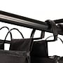 Household Essentials 4-Section Rolling Laundry Sorter, Polyester, Black (HE1112)~#|#~A21B2A4A-8FEA-4B50-B30FB4866642EBC9_sc7