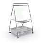 MooreCo TLC 2 Mobile Dry Erase Easel With Tubs (35362)~#|#~A21C191D-D07C-42DD-A4E7C8E2AEAF89FB_sc7