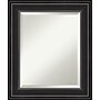 Amanti Art Ridge Black Frame Wall Mirror, 25.5" x 21.5" (A42674593059)~#|#~A21F818A-5FFD-4260-80B9A50DAD25BF41_sc7