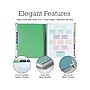 Global Printed Products 9" x 11" Wedding Planner, Hardcover, Teal/Silver (GPP-PLNR-SLV)~#|#~A2261E4F-8B39-4002-969B0F3DA1FDF159_sc7