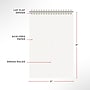 Staples Pro120 Elite™ Flexible Cover Steno Pad, 6" x 9", Gregg Ruled, Navy Blue, 50 Sheets/Pad, 6 Pads/Pack (ST63376)~#|#~A229B41B-FE90-47BD-9A7ADEF66C6248AE_sc7