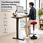 Uncaged Ergonomics Wobble Stool Armless Fabric Active Stool, Red (WSR)~#|#~A22D5C4D-4BB3-4ECD-BCADC4F7EBAD3CF9_sc7