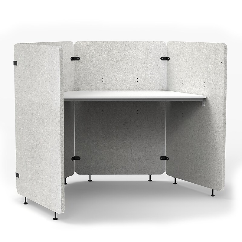 Luxor RECLAIM 4-Panel Acoustic Work Pod (RCLMWP4) image 1
